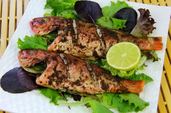 Organic fish fried